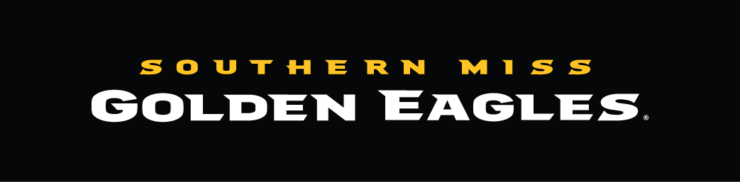 Southern Miss Golden Eagles 2003-Pres Wordmark Logo 08 vinyl decal